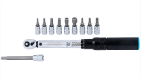 Contec Drehmomentschlüssel TFM Torch 2-20 Nm incl. Bitsatz